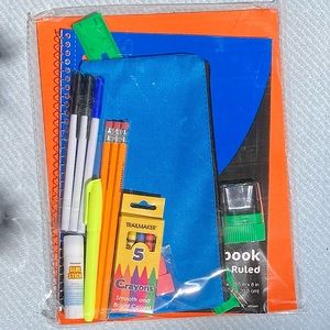 School Supplies Set 20 Pieces New